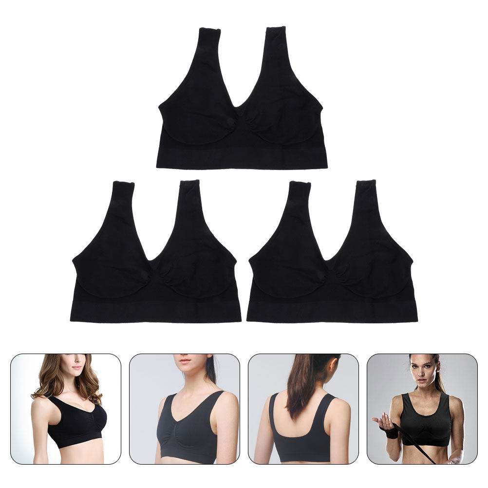 3 pezzi di reggiseni da yoga s - Wirefree Bra Comfort recensione e prezzo